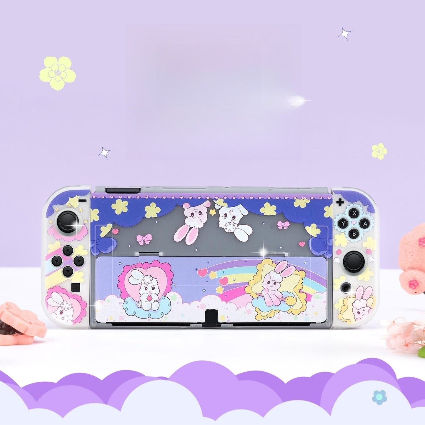 Rainbow Rabbit Switch Case
