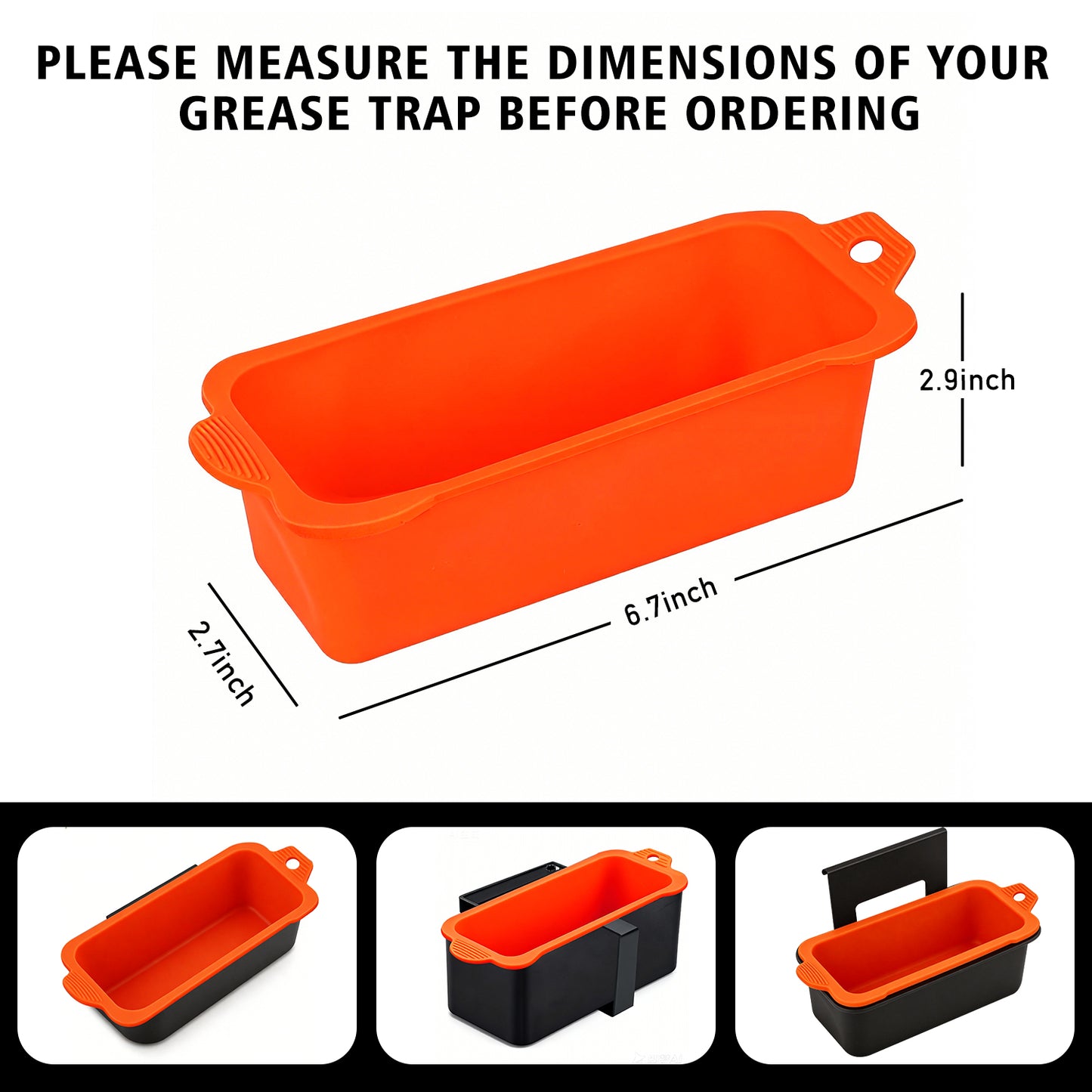 2 Pcs Griddle Accessories Grease Cup for Blackstone, Silicone Grease Cup Liners,Reusable Grease Catcher Liner