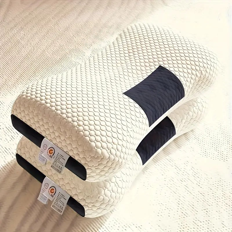 Kaqinu Cervical Neck Pillow for Pain Relief Ergonomic Contour Side Sleeper Pillows for Adults Memory Foam Pillows Back Stomach Sleepers