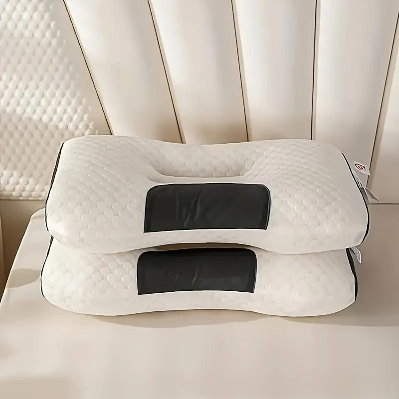 Kaqinu Cervical Neck Pillow for Pain Relief Ergonomic Contour Side Sleeper Pillows for Adults Memory Foam Pillows Back Stomach Sleepers