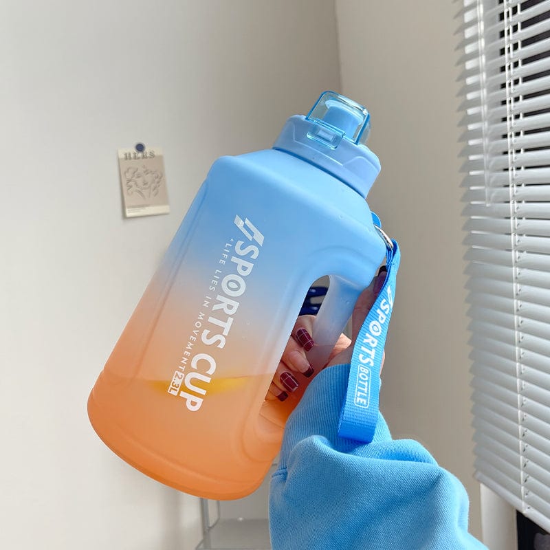 Women's Cute Large Capacity Water Cup With Straw