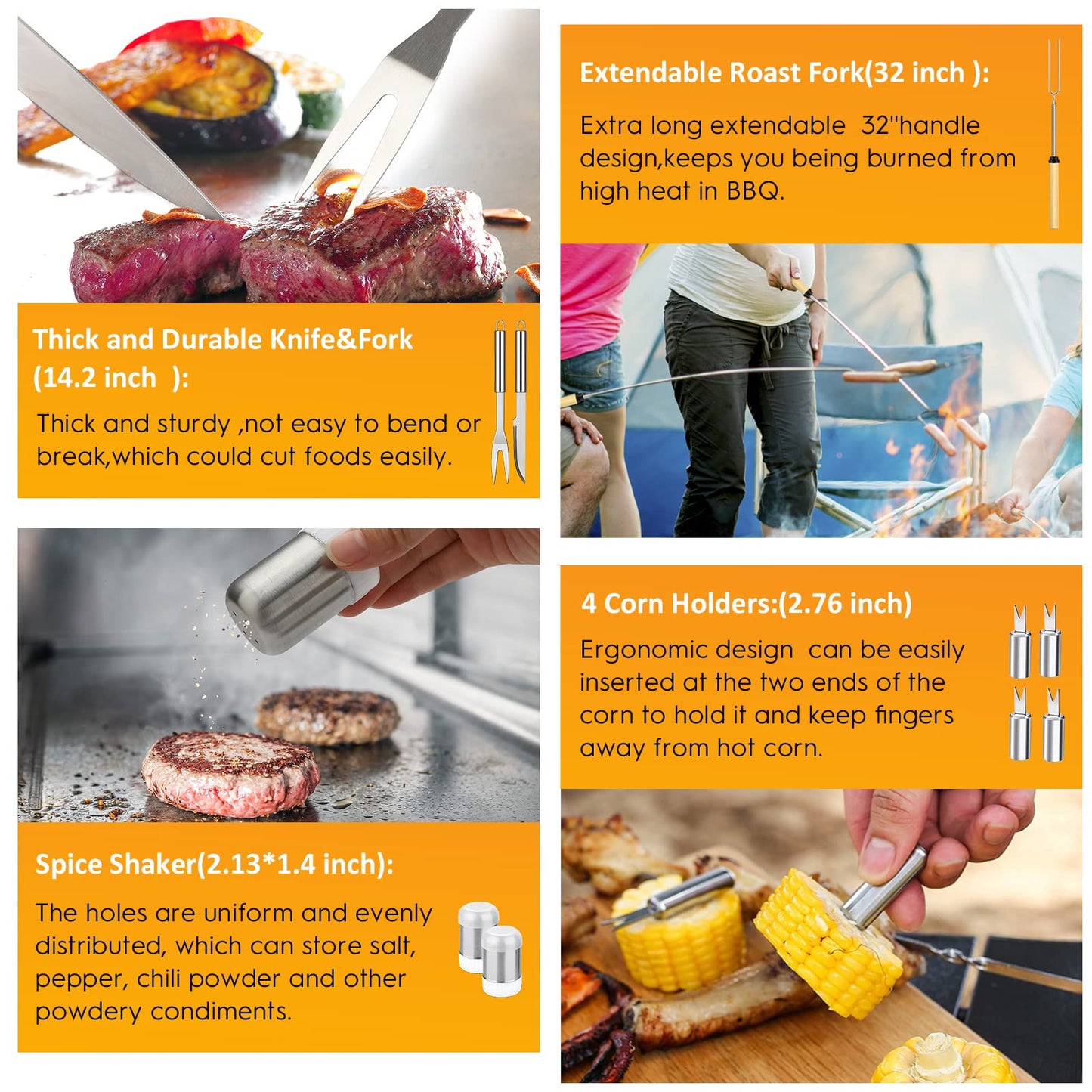 136 PCS Griddle Accessories Kit for Blackstone Camp Chef BBQ,Flat Top Grill Accessories with Basting Cover,Professional Grilling Gift for Men and Women