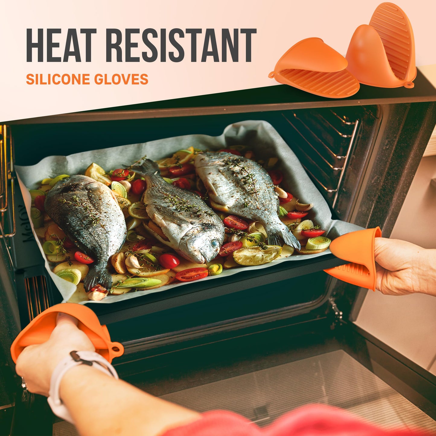 Cast Iron Griddle, Reversible Grill/Griddle + Cast Iron Press + Pinch Mitts, Grill Pan For Stove Top, Gas Grill, Indoor & Outdoor Cooking - Pre Seasoned & Non-stick (10.1" x 17.9")